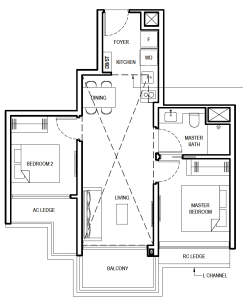 grand-dunman-2-bedroom-type-2br1-singapore